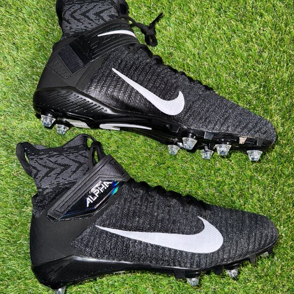 Nike Alpha Menace Elite 2 Flyknit Football Cleats CI1530-001 Men\'s Size NEW main image 5